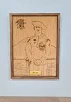 Cadre souvenir - Gravure personnalisable