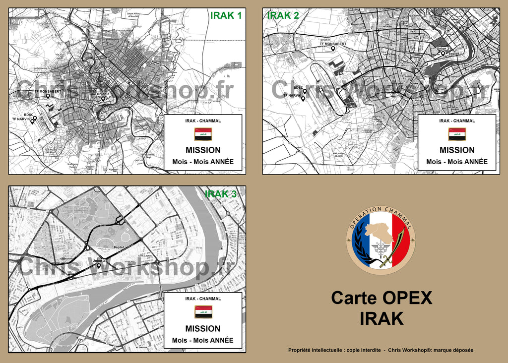 Carte OPEX