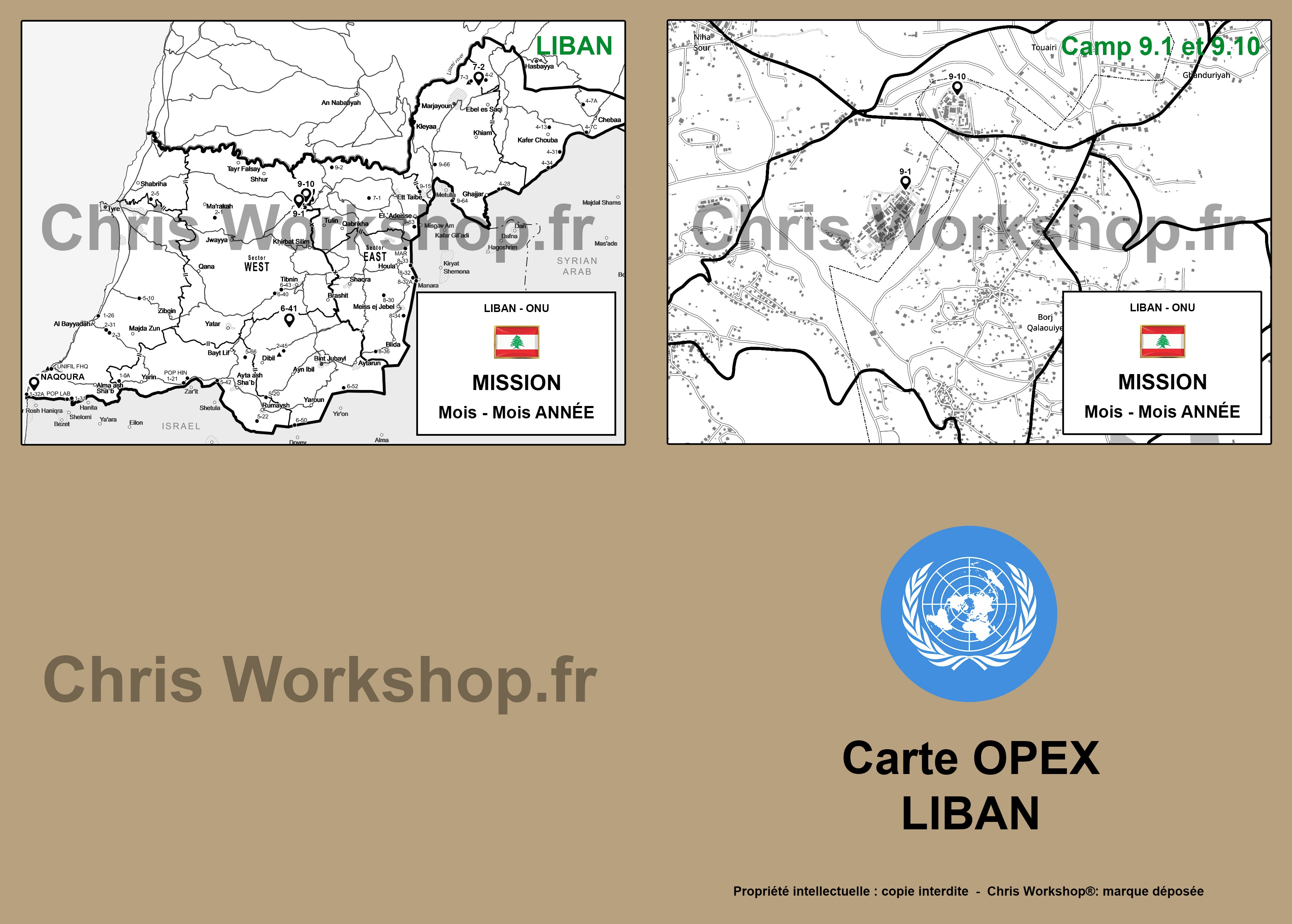 Carte OPEX