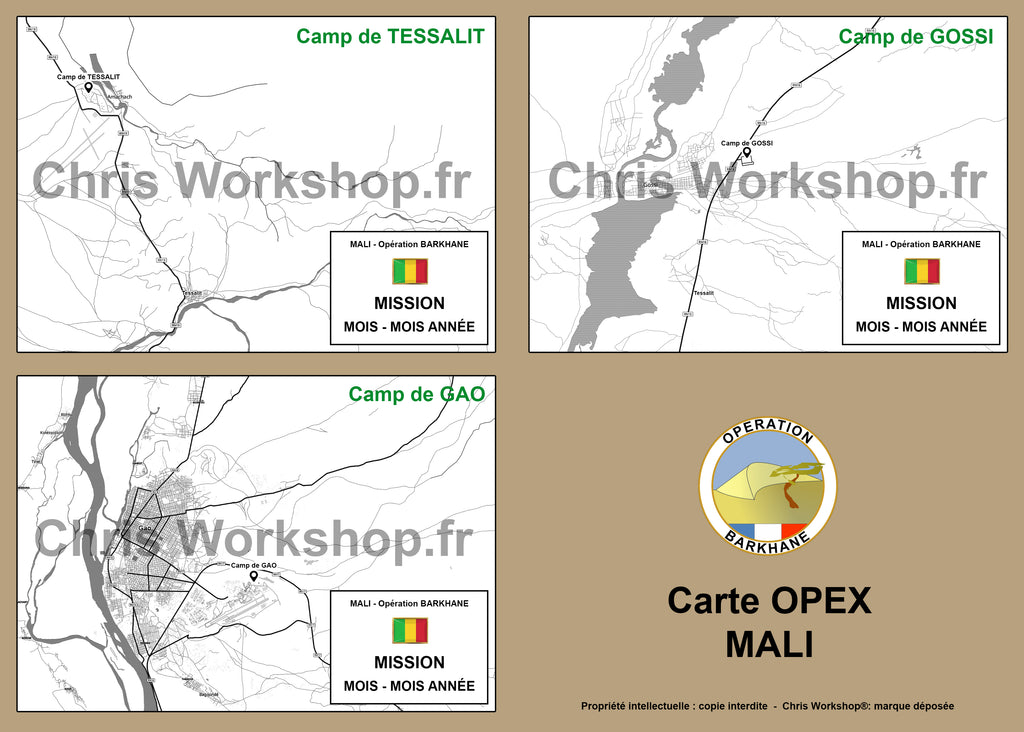 Carte OPEX