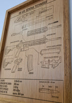 Cadre HK 416: Schéma technique