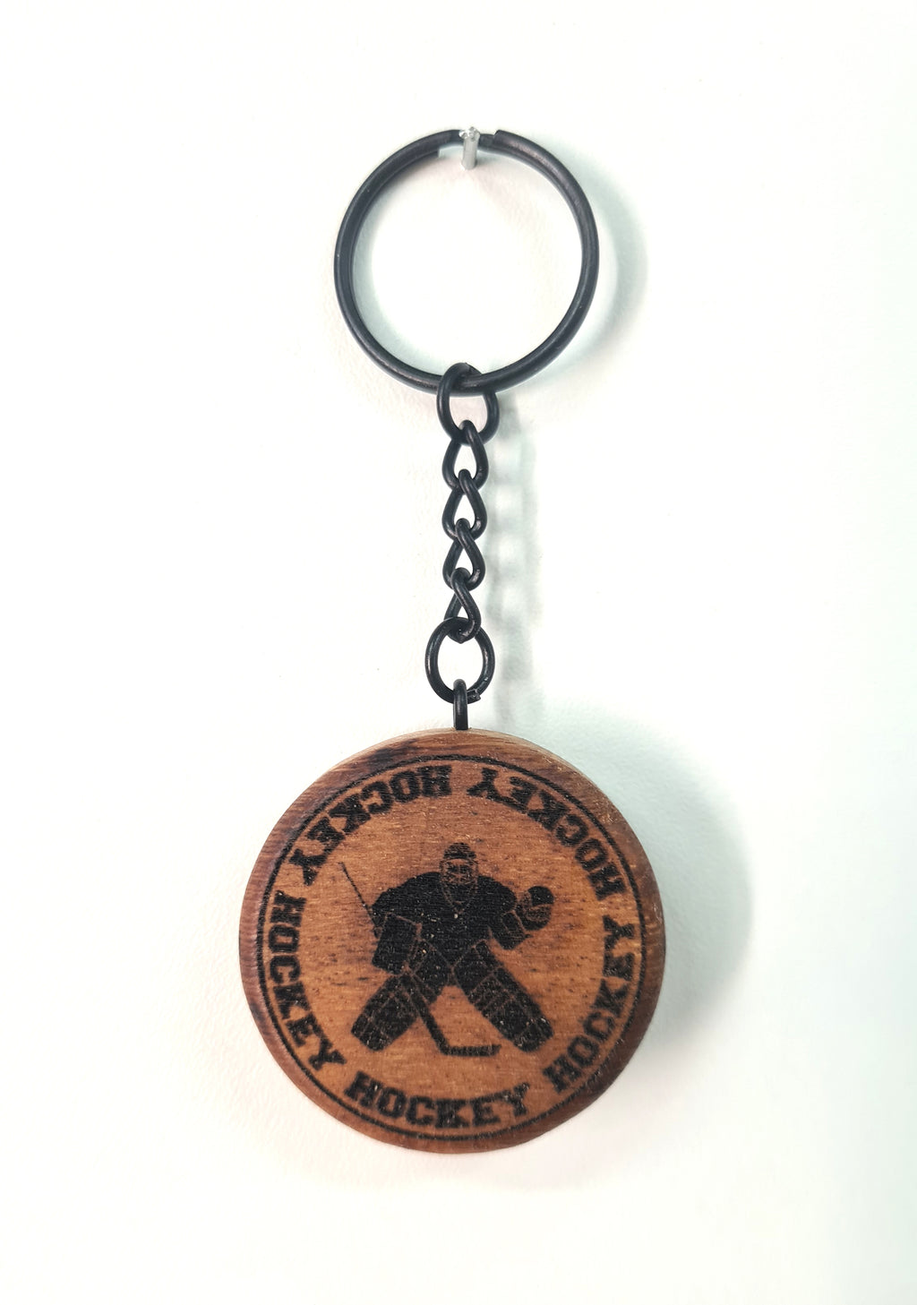 Porte-clés mini palet de hockey / 11 modèles