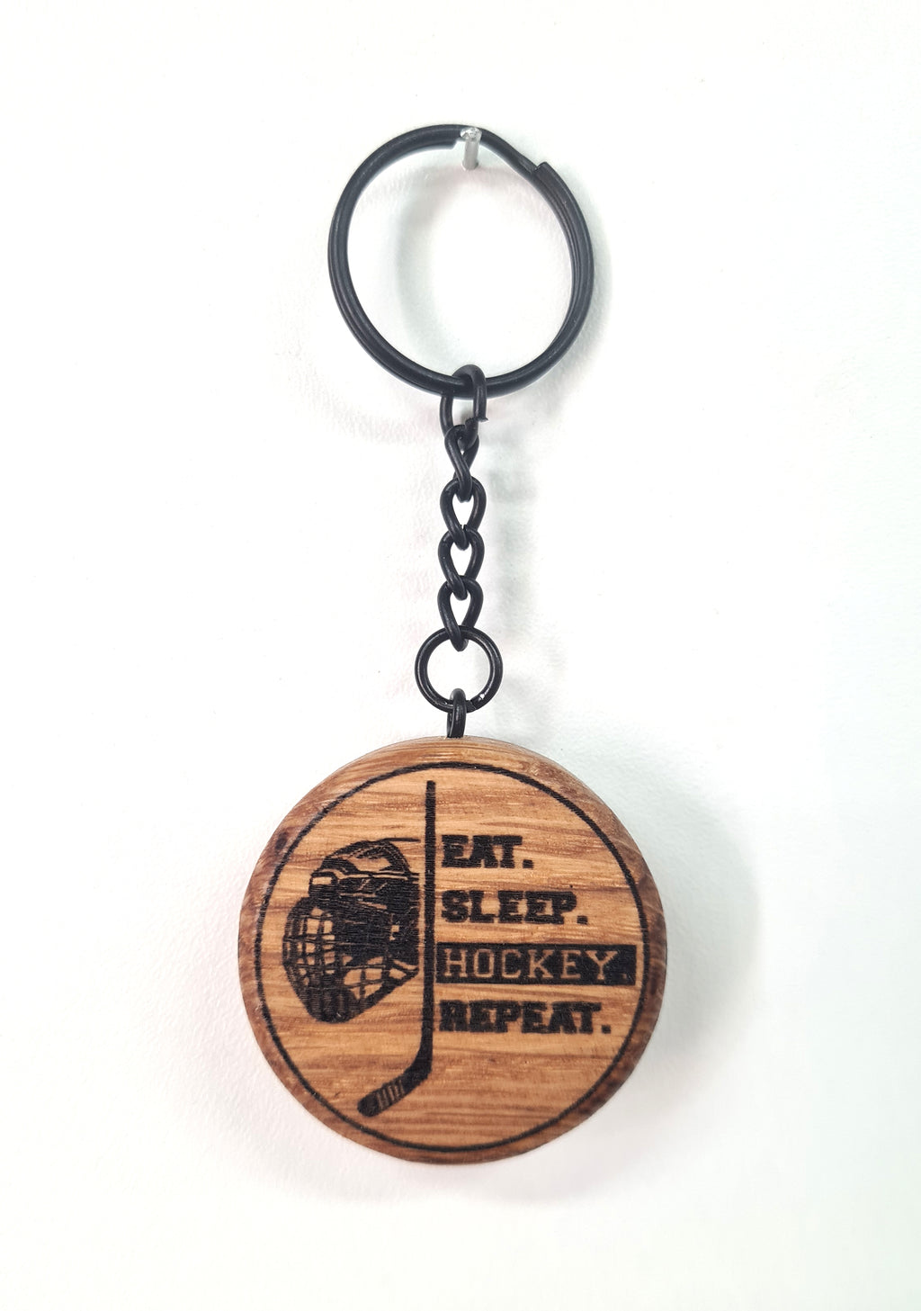 Porte-clés mini palet de hockey / 11 modèles