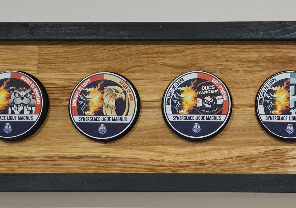 Cadres pour collection palet de hockey