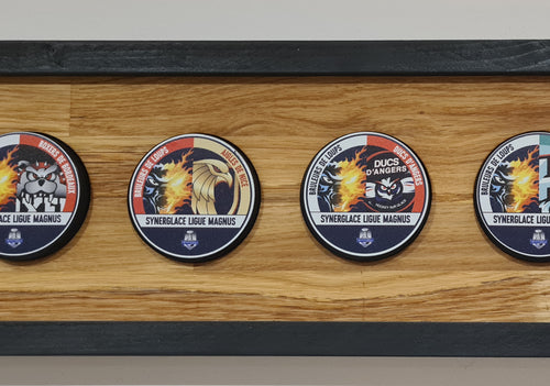 Cadres pour collection palet de hockey