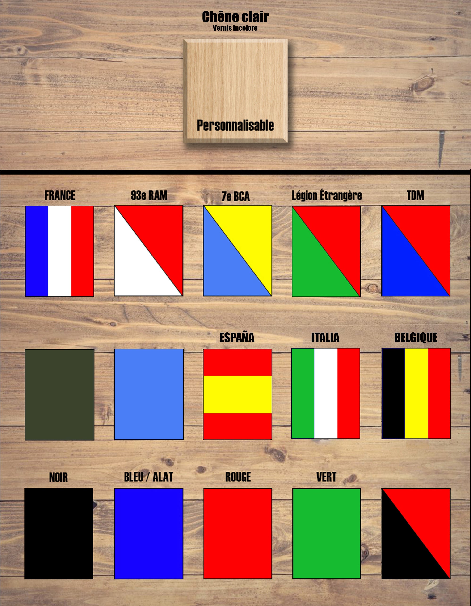 Médaillier à LED - PETIT FORMAT - ÉDITION K9