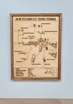 Cadre décoratif - HK 416/MR 223: Schéma technique