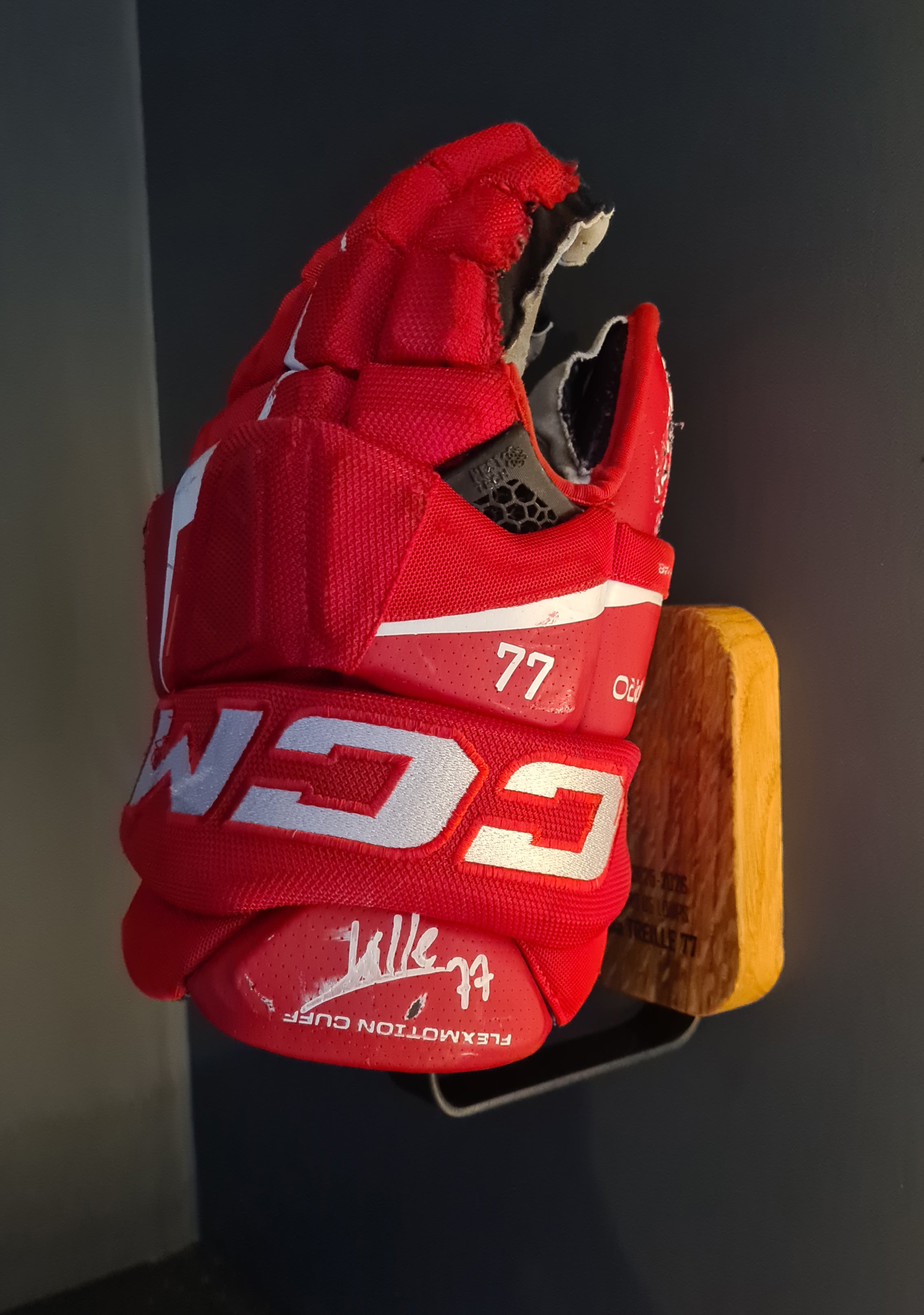 Supports gants de hockey