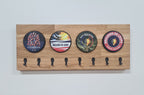 Porte clé/médaille mural pour collection palet de hockey